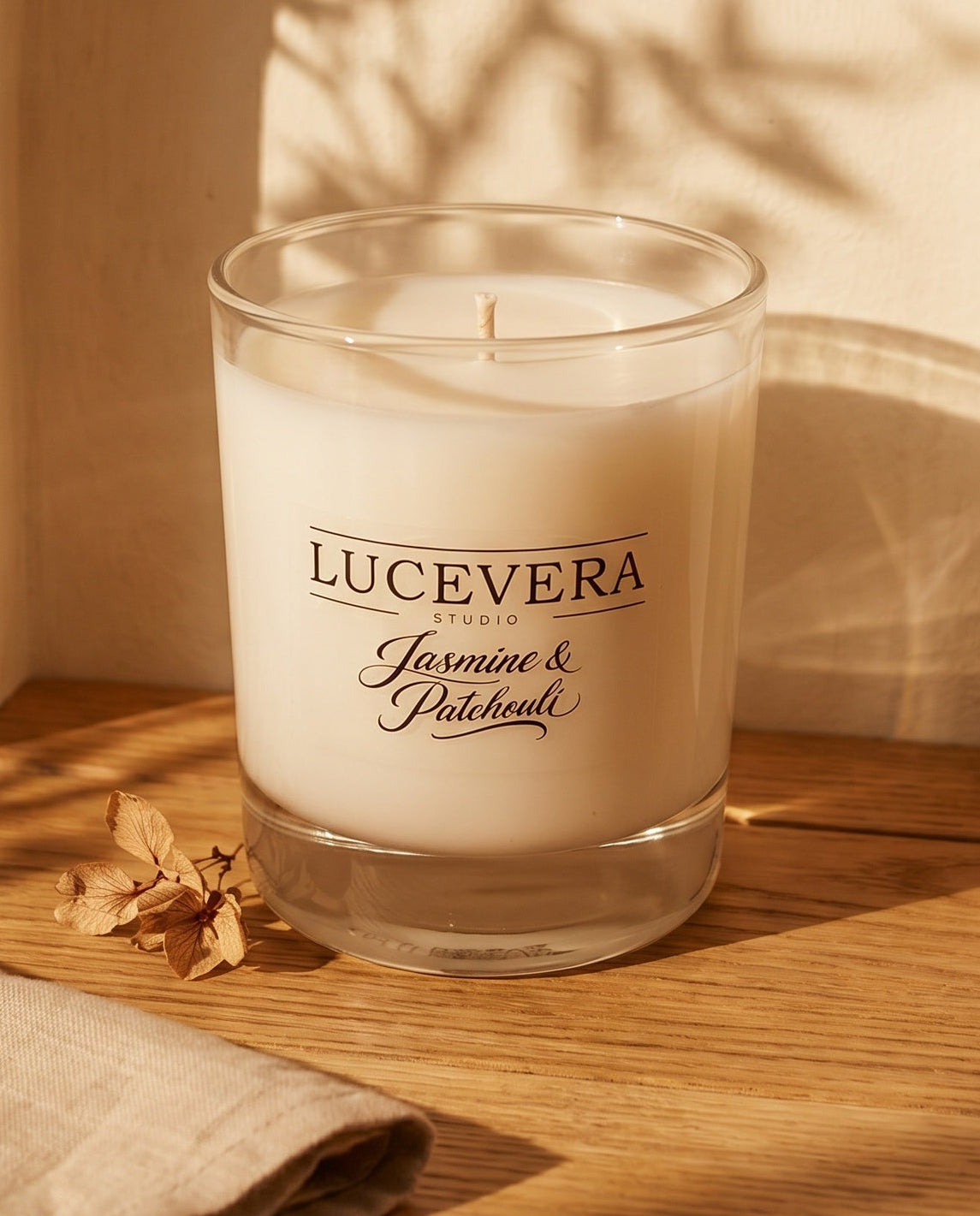 Jasmine & Patchouli - Scented Candle