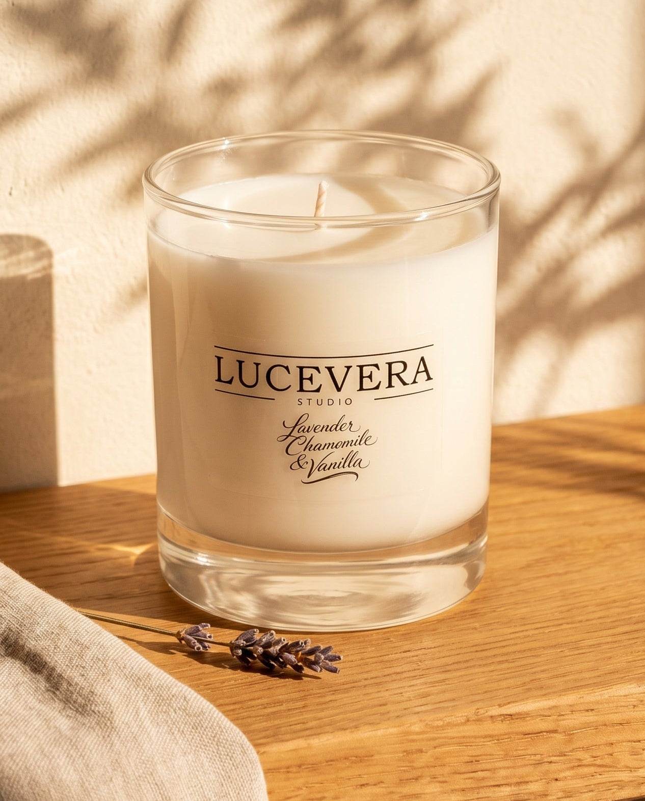 Lavender, Chamomile & Vanilla - Scented Candle
