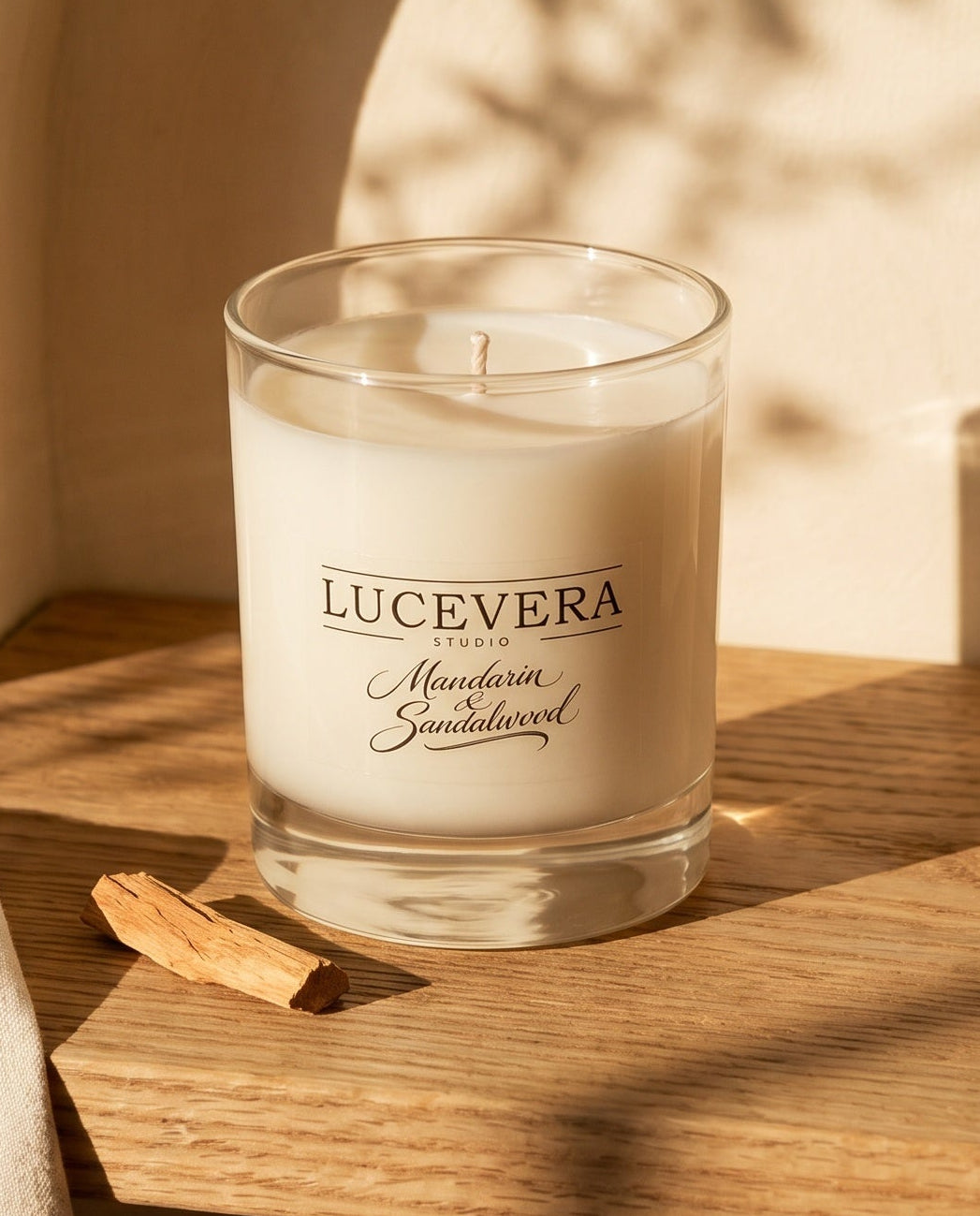 Mandarin & Sandalwood - Scented Candle