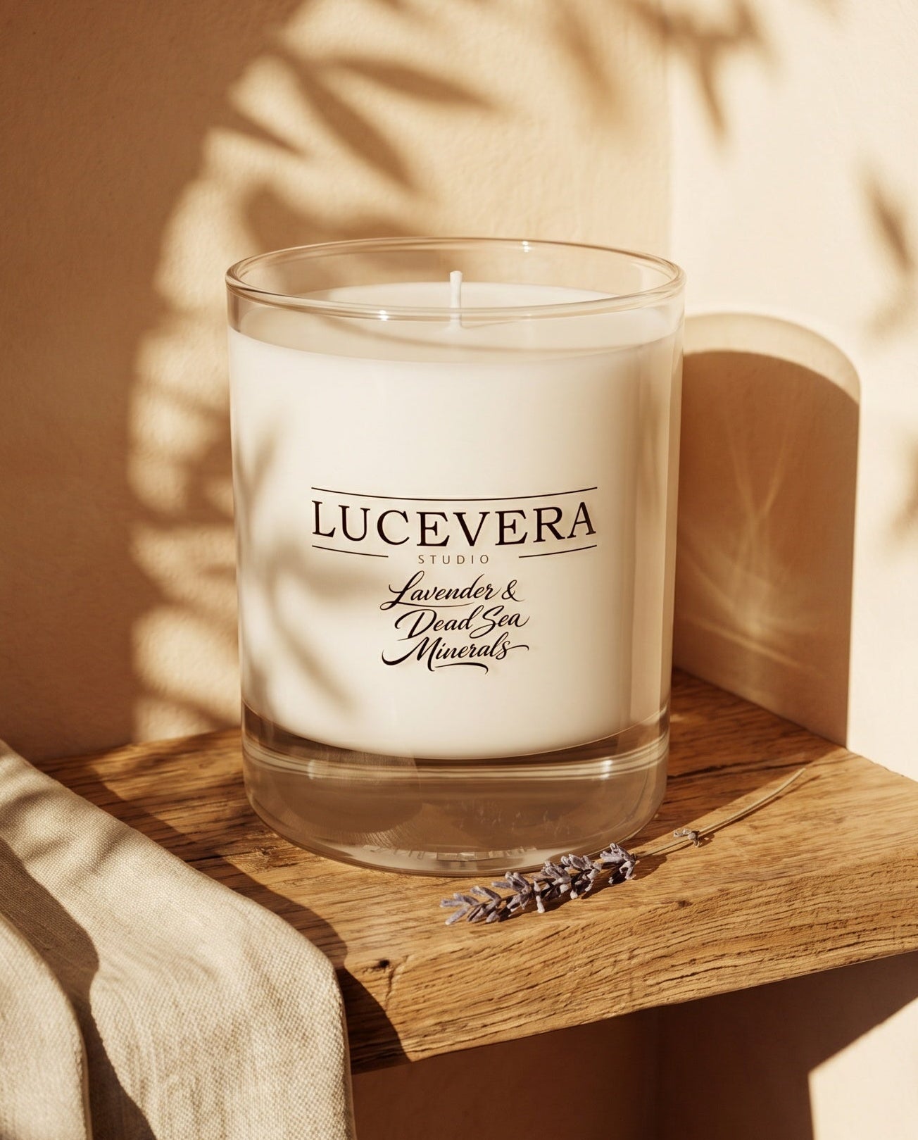 Lavender & Dead Sea Minerals - Scented Candle