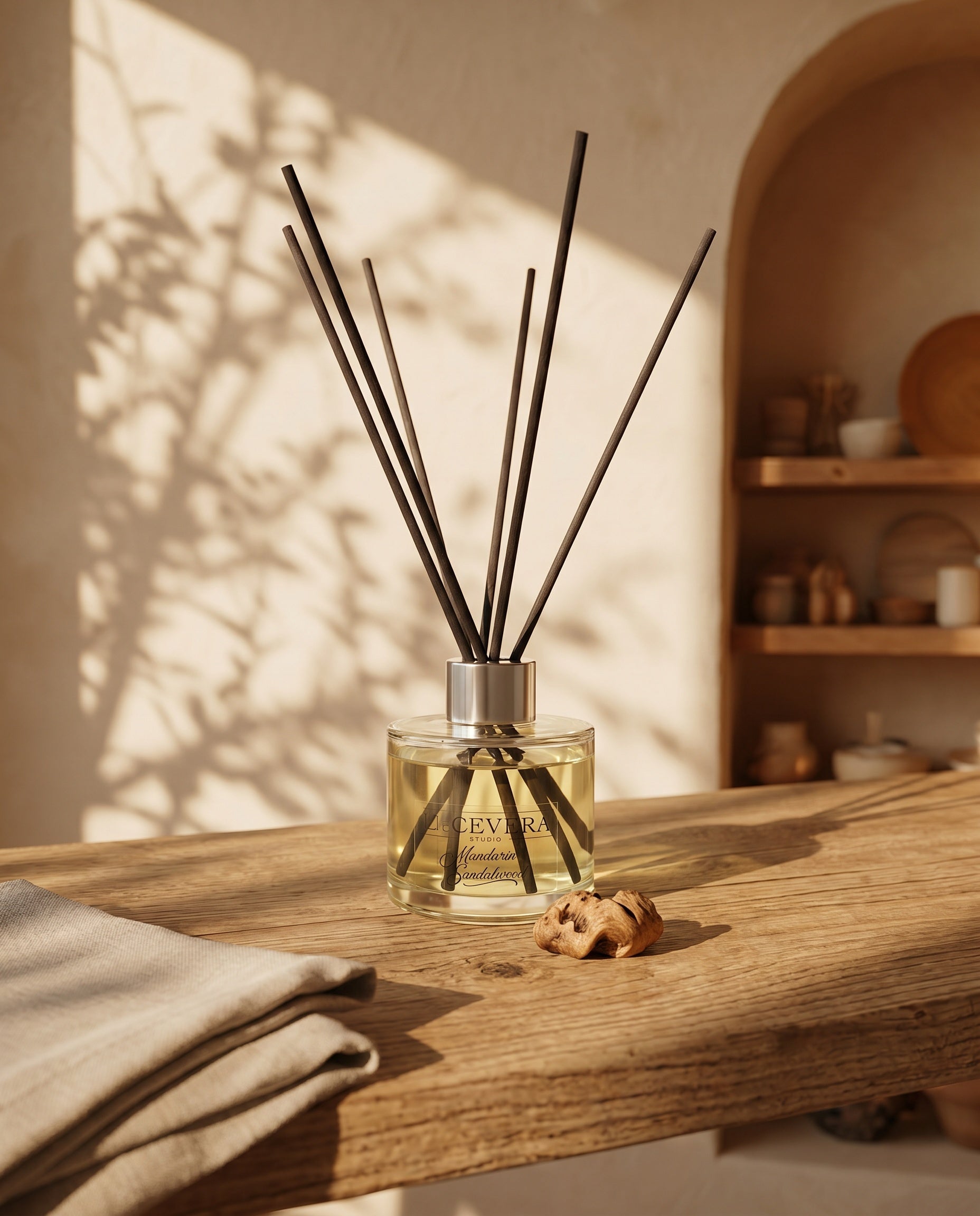 Mandarin & Sandalwood - Reed Diffuser