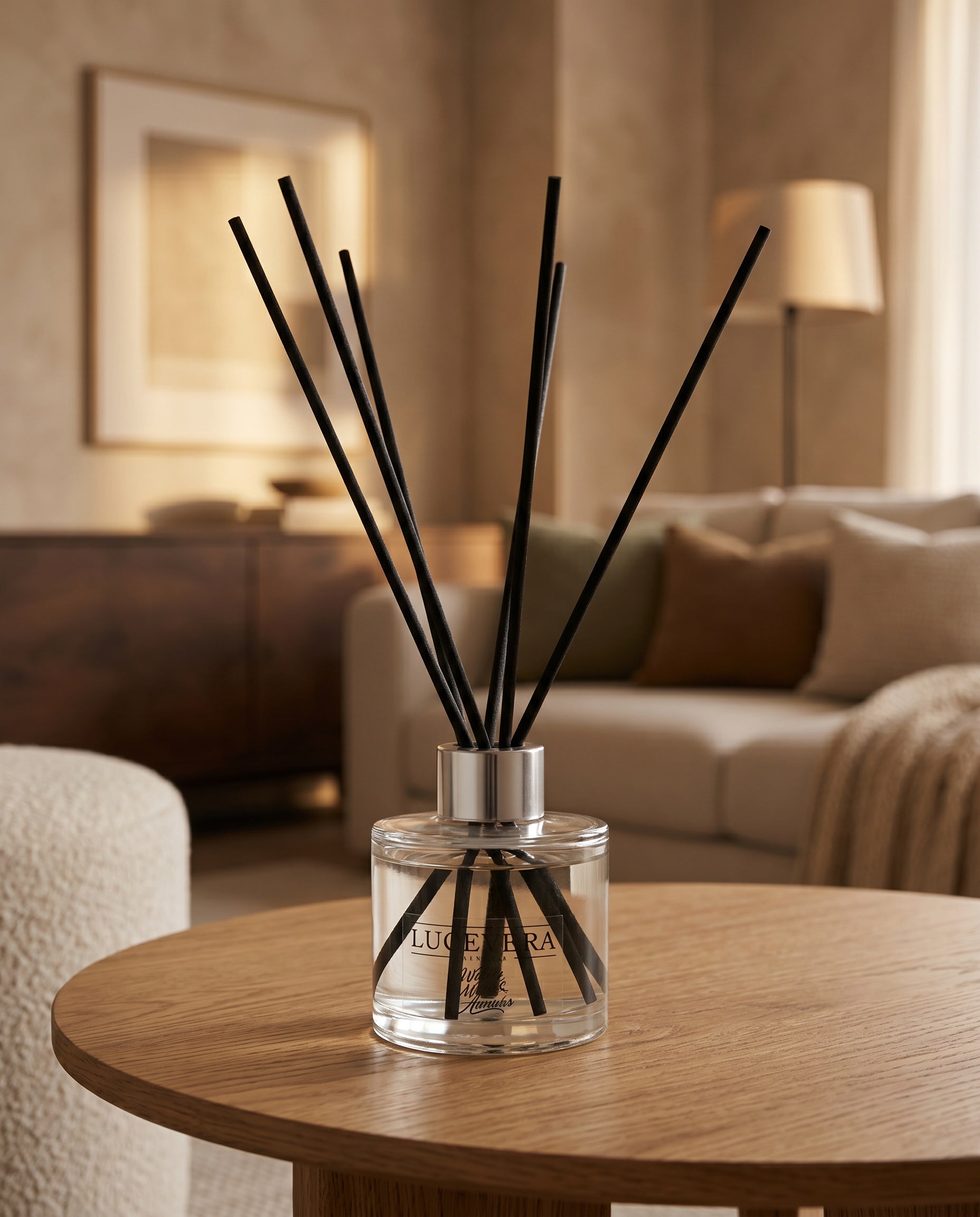 White musk & Amber - Reed Diffuser